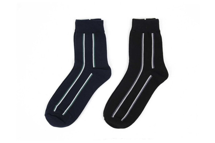 double stripe socks